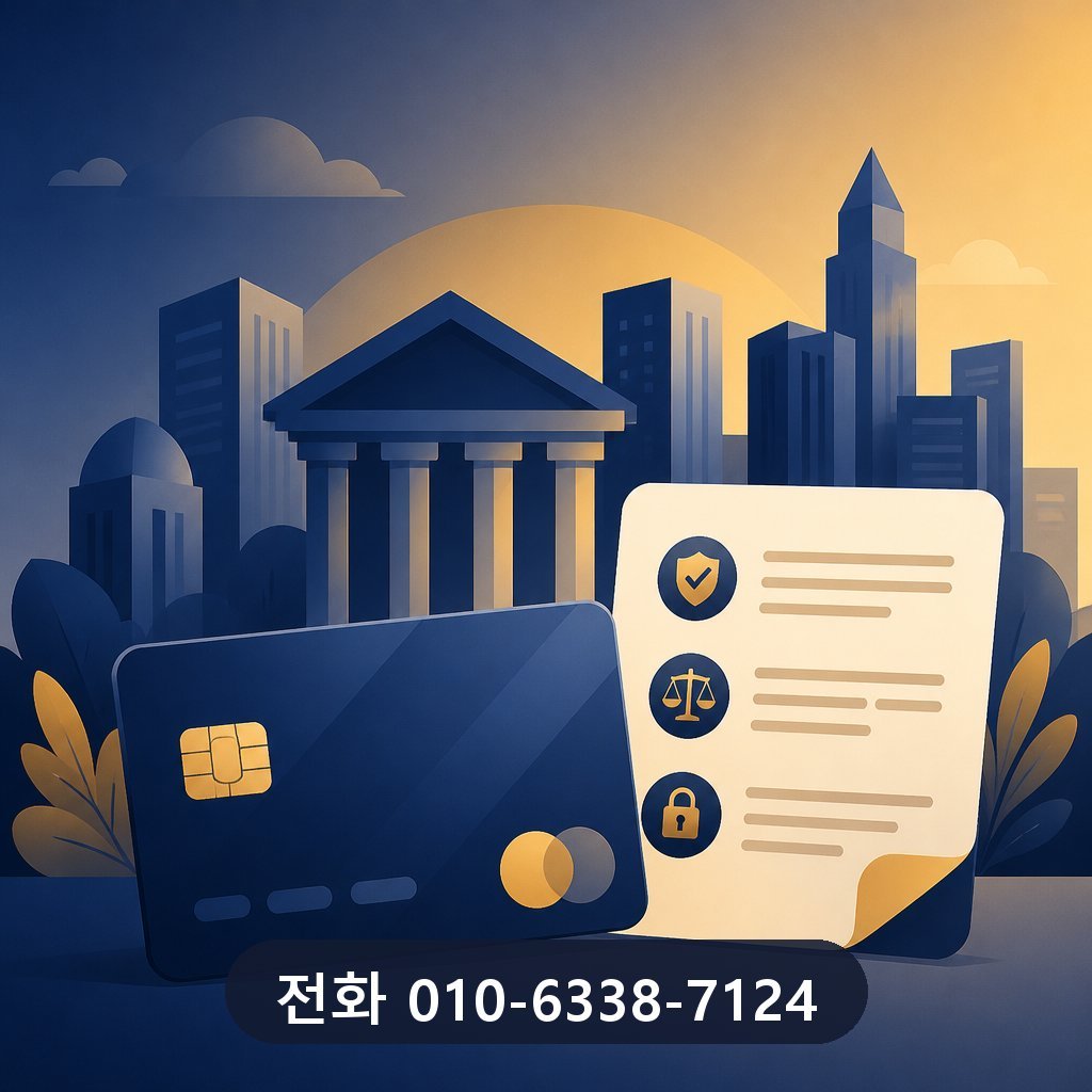 제주 카드깡 카드사 약관 확인 이미지 · 문의 010-6338-7124